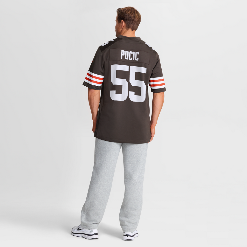 Cleveland Browns Ethan Pocic Nike Game Jersey - Brown