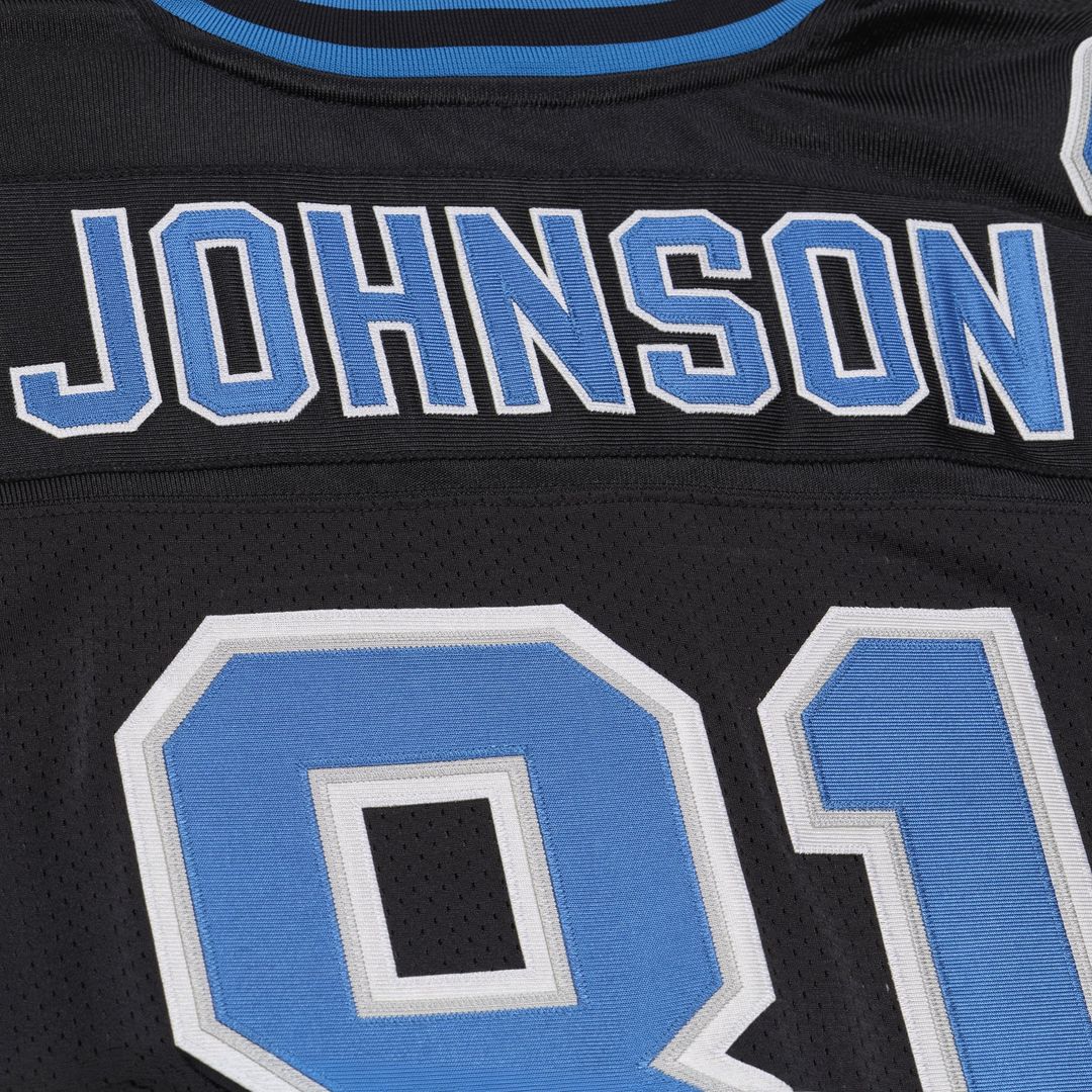 Detroit Lions Calvin Johnson Mitchell & Ness 2007 Authentic Throwback Jersey - Black