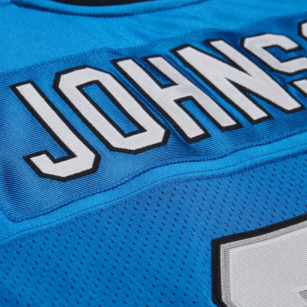 Detroit Lions Calvin Johnson Mitchell & Ness 2007 Authentic Throwback Jersey - Black