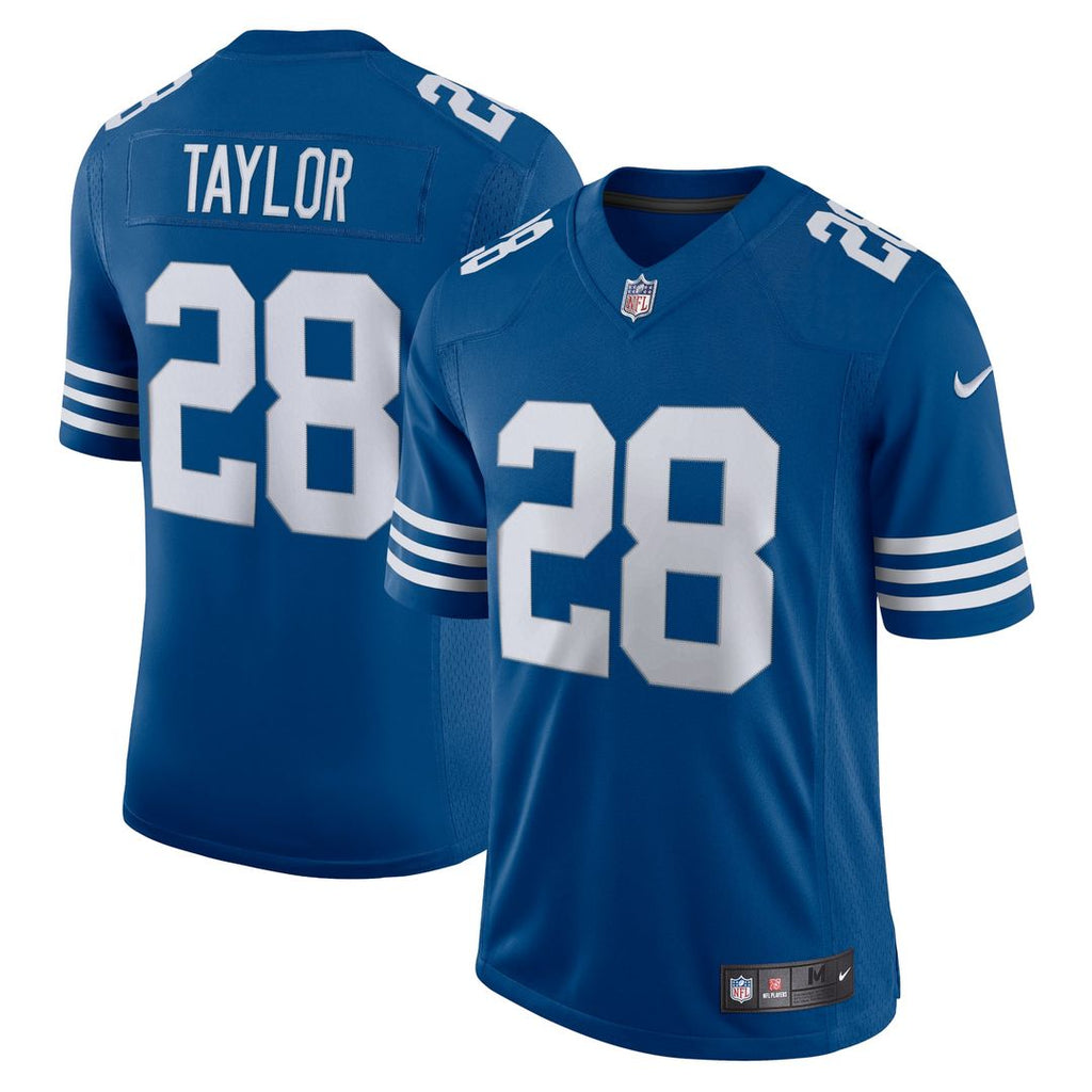 Indianapolis Colts Jonathan Taylor Nike Alternate Vapor Limited Jersey - Royal