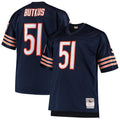 Chicago Bears Dick Butkus Mitchell & Ness Big & Tall 1966 Retired Player Replica Jersey - Navy