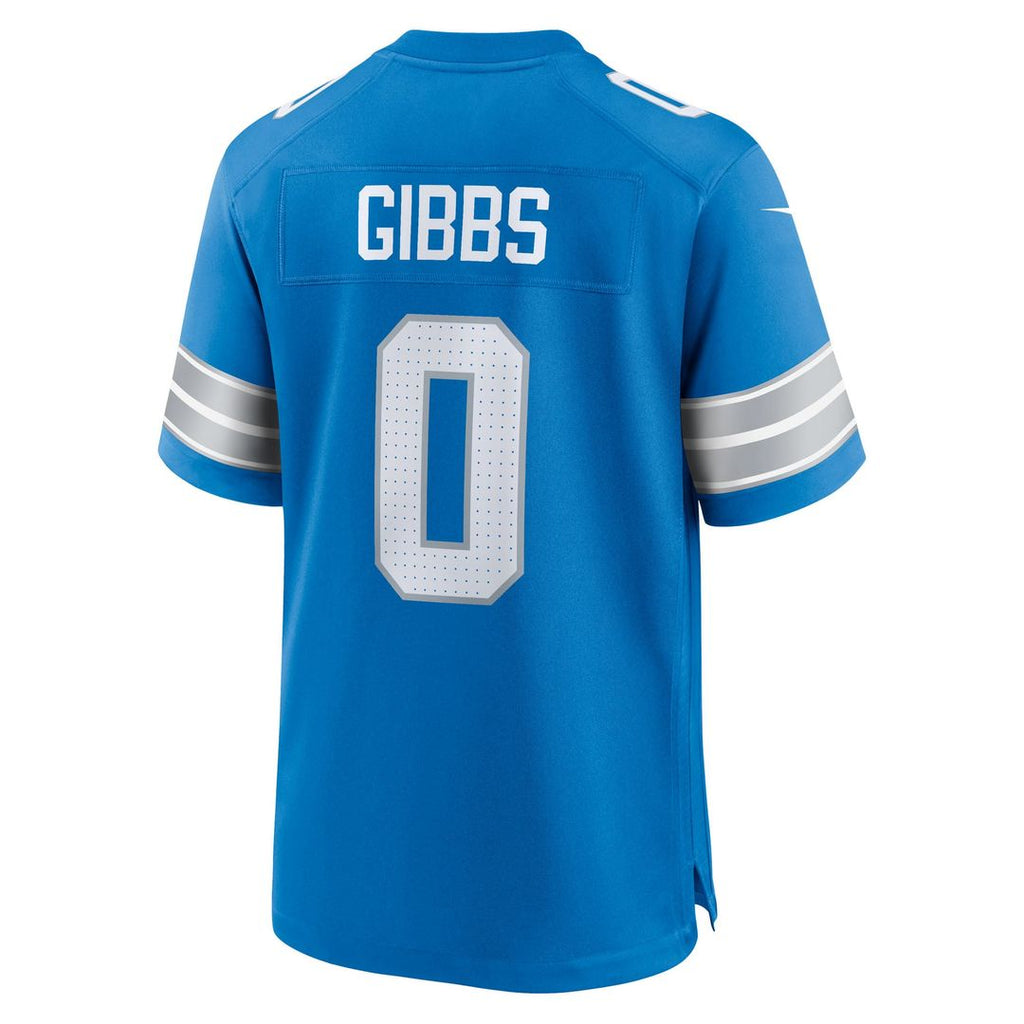 Detroit Lions Jahmyr Gibbs Nike Game Player Jersey - Blue