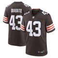 Cleveland Browns Mohamoud Diabate Nike Team Game Jersey - Brown