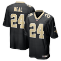 New Orleans Saints Devin Neal Nike Team Game Jersey - Black