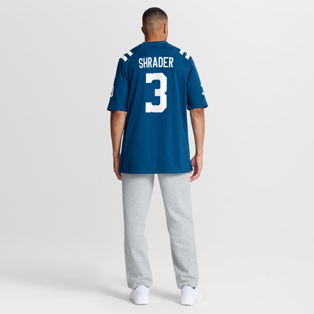 Indianapolis Colts Spencer Shrader Nike Team Game Jersey - Royal