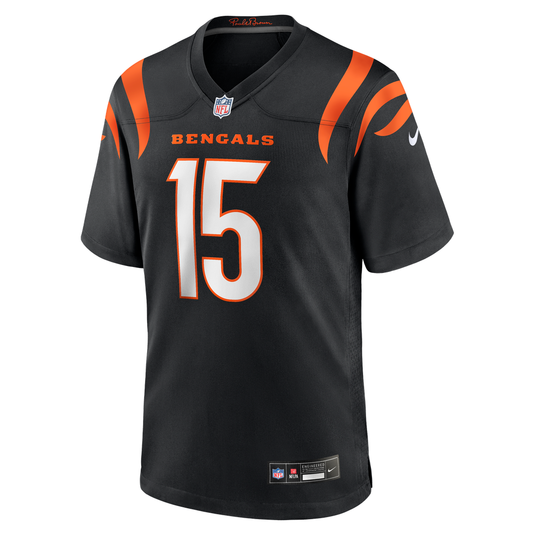 Cincinnati Bengals Charlie Jones Nike Team Game Jersey - Black