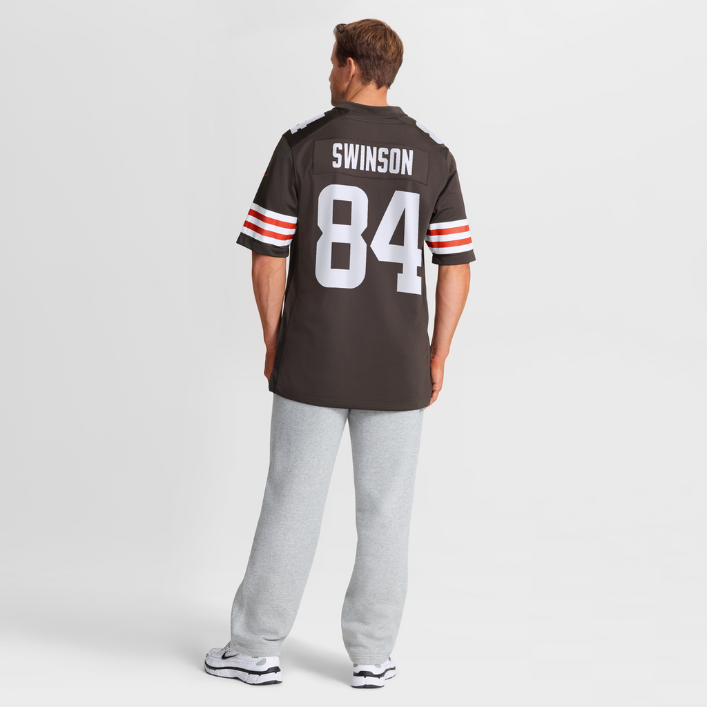 Cleveland Browns Messiah Swinson Nike Team Game Jersey - Brown