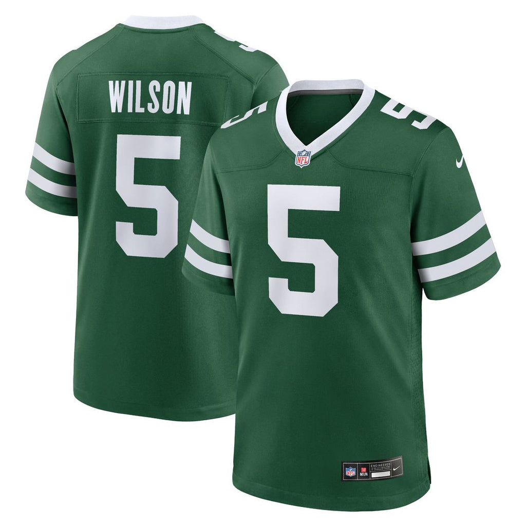 New York Jets Garrett Wilson Nike Game Jersey - Legacy Green