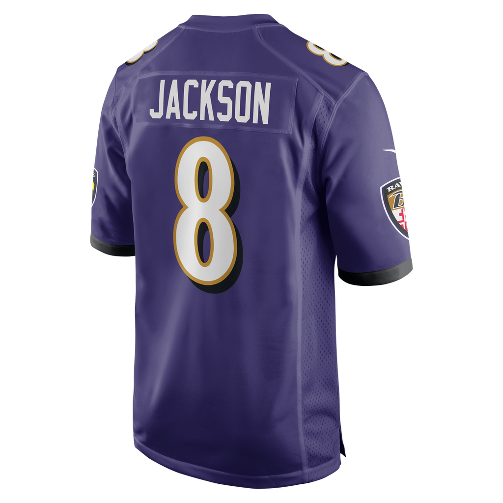Baltimore Ravens Lamar Jackson Nike Game Jersey - Purple