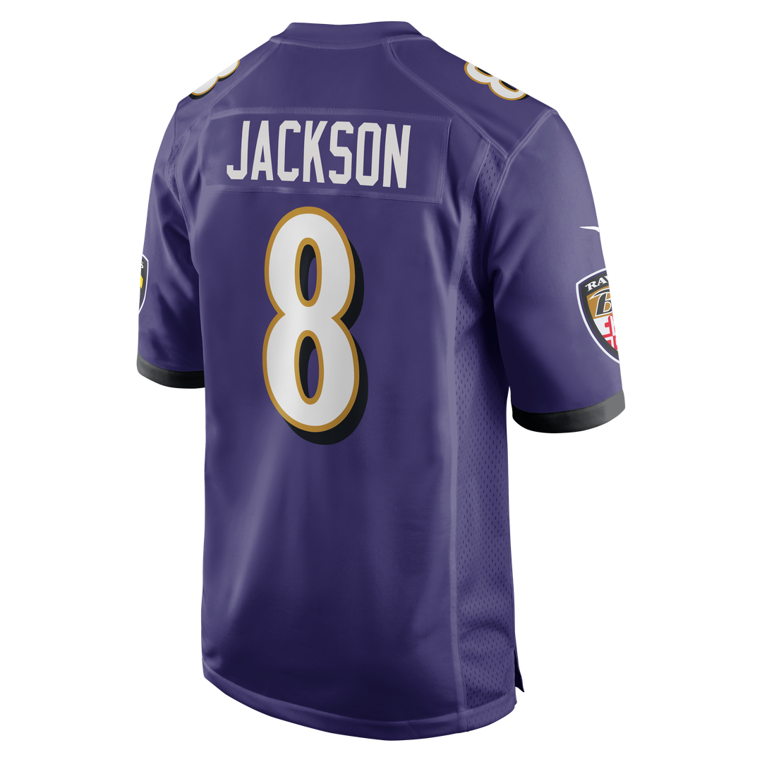 Baltimore Ravens Lamar Jackson Nike Game Jersey - Purple