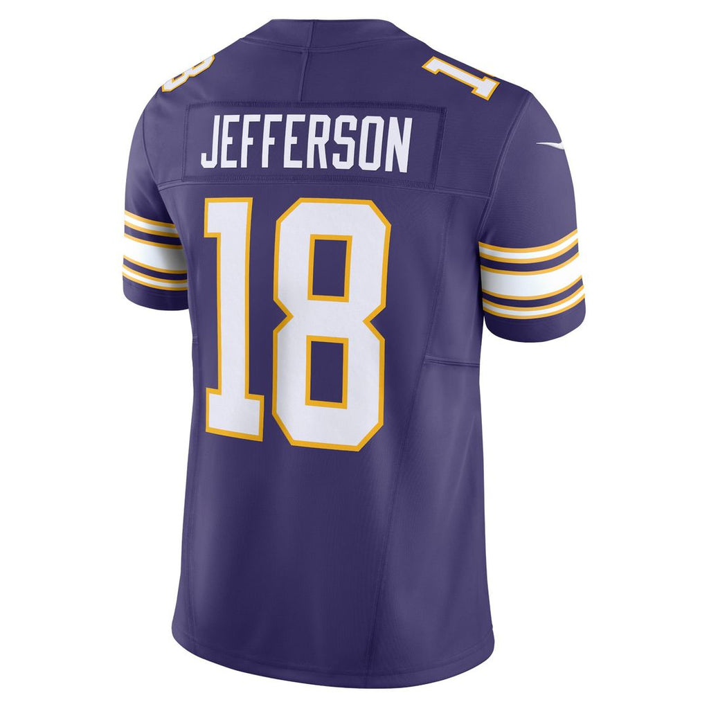 Minnesota Vikings Justin Jefferson Nike Vapor F.U.S.E. Limited Jersey - Purple