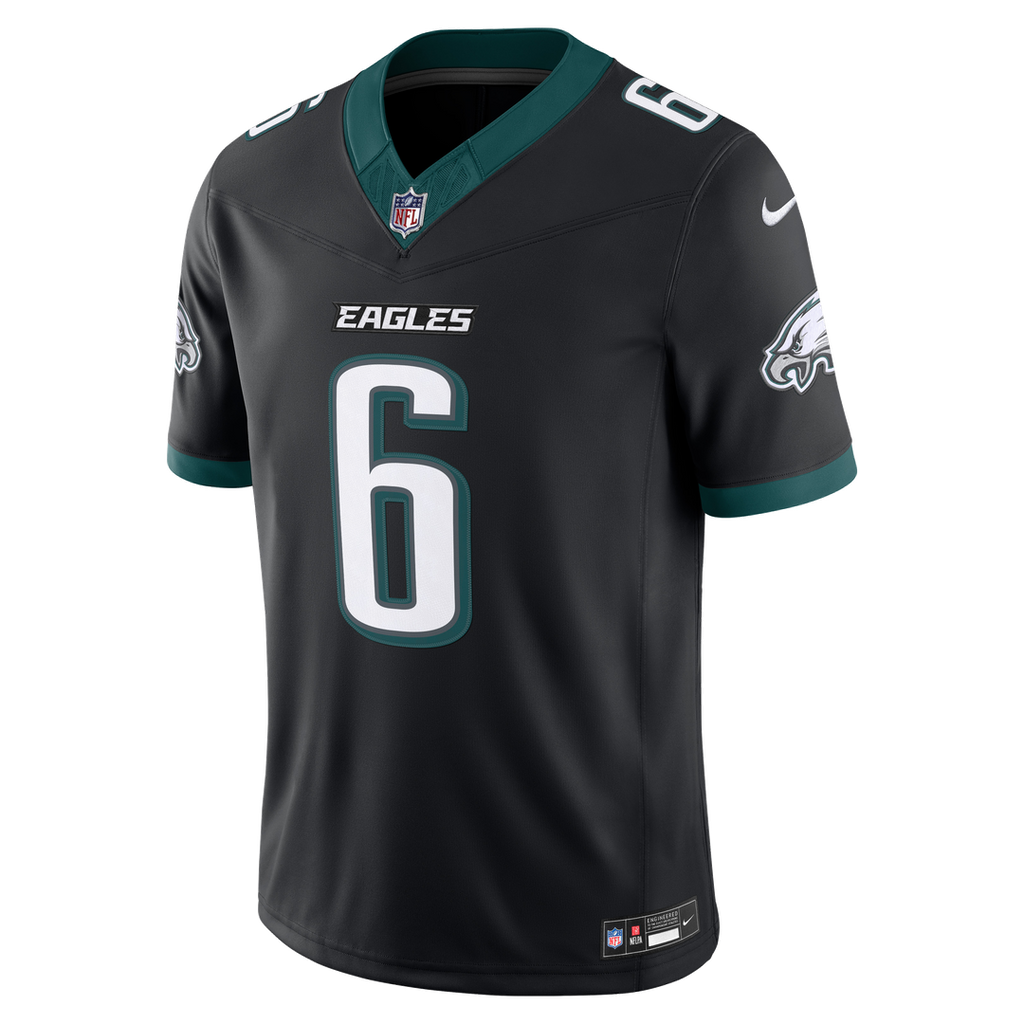 Philadelphia Eagles DeVonta Smith Nike Alternate Vapor F.U.S.E. Stitched Limited Jersey - Kelly Green