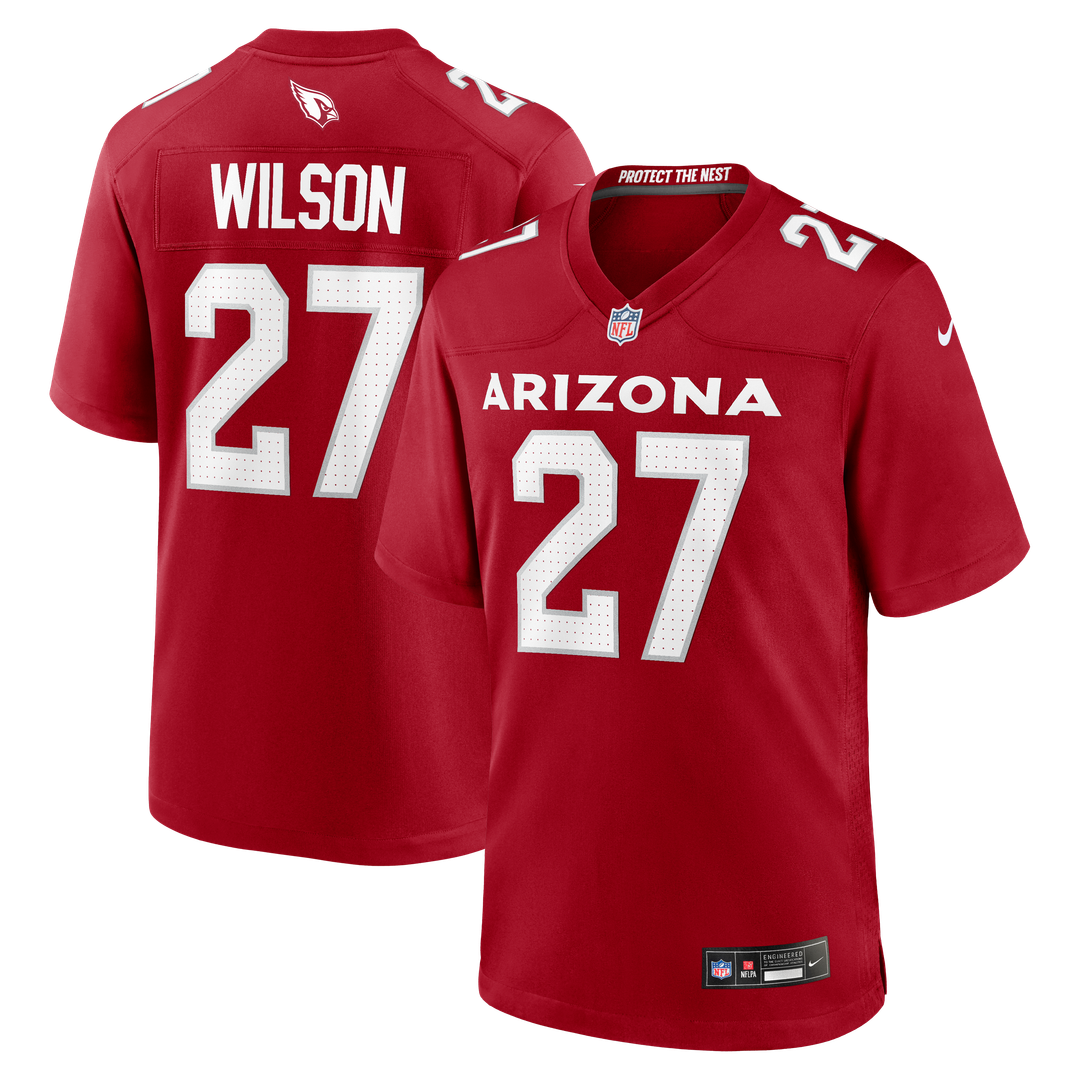 Arizona Cardinals Divaad Wilson Nike Team Game Jersey - Cardinal