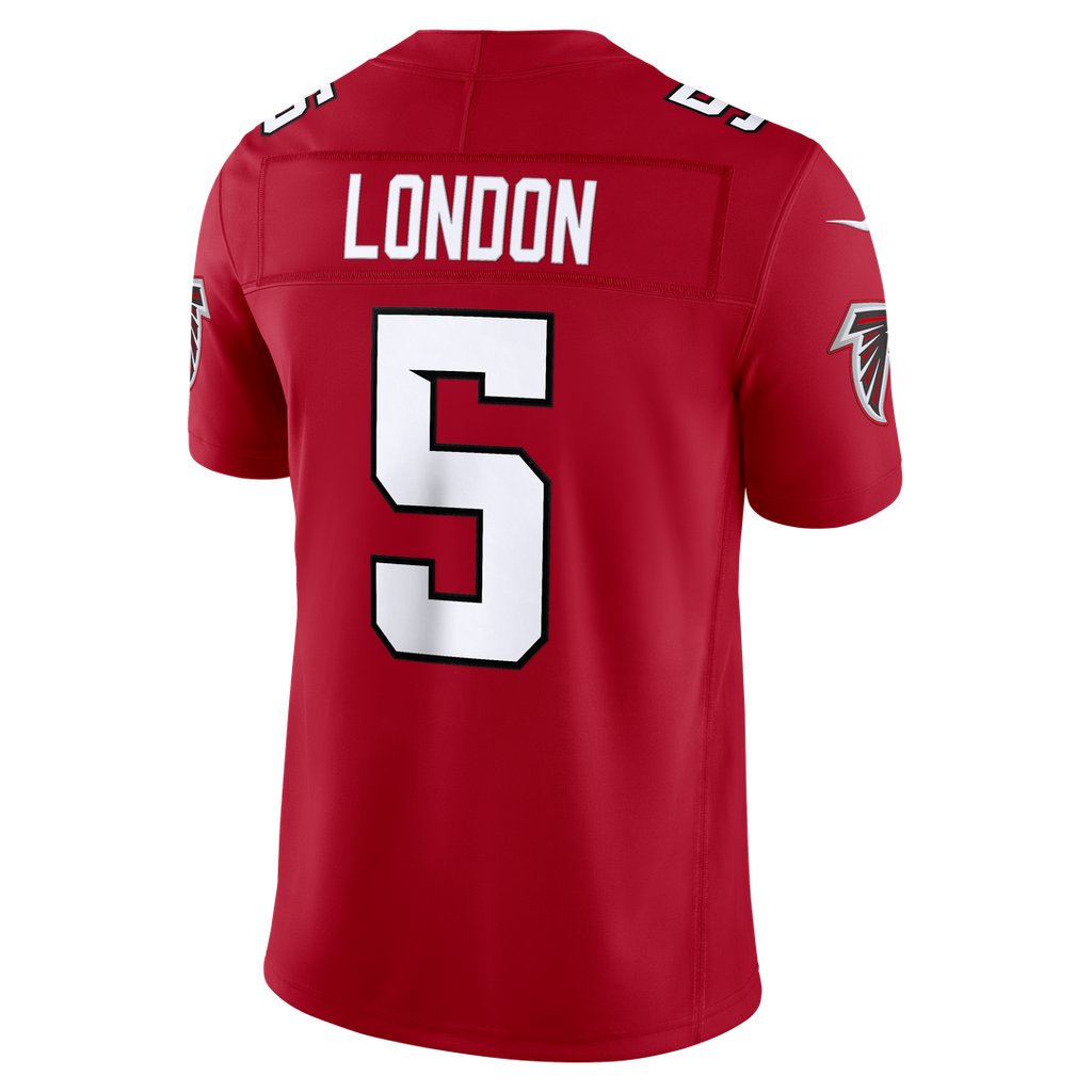 Atlanta Falcons Drake London Nike Alternate Throwback Vapor F.U.S.E. Stitched Limited Jersey - Black