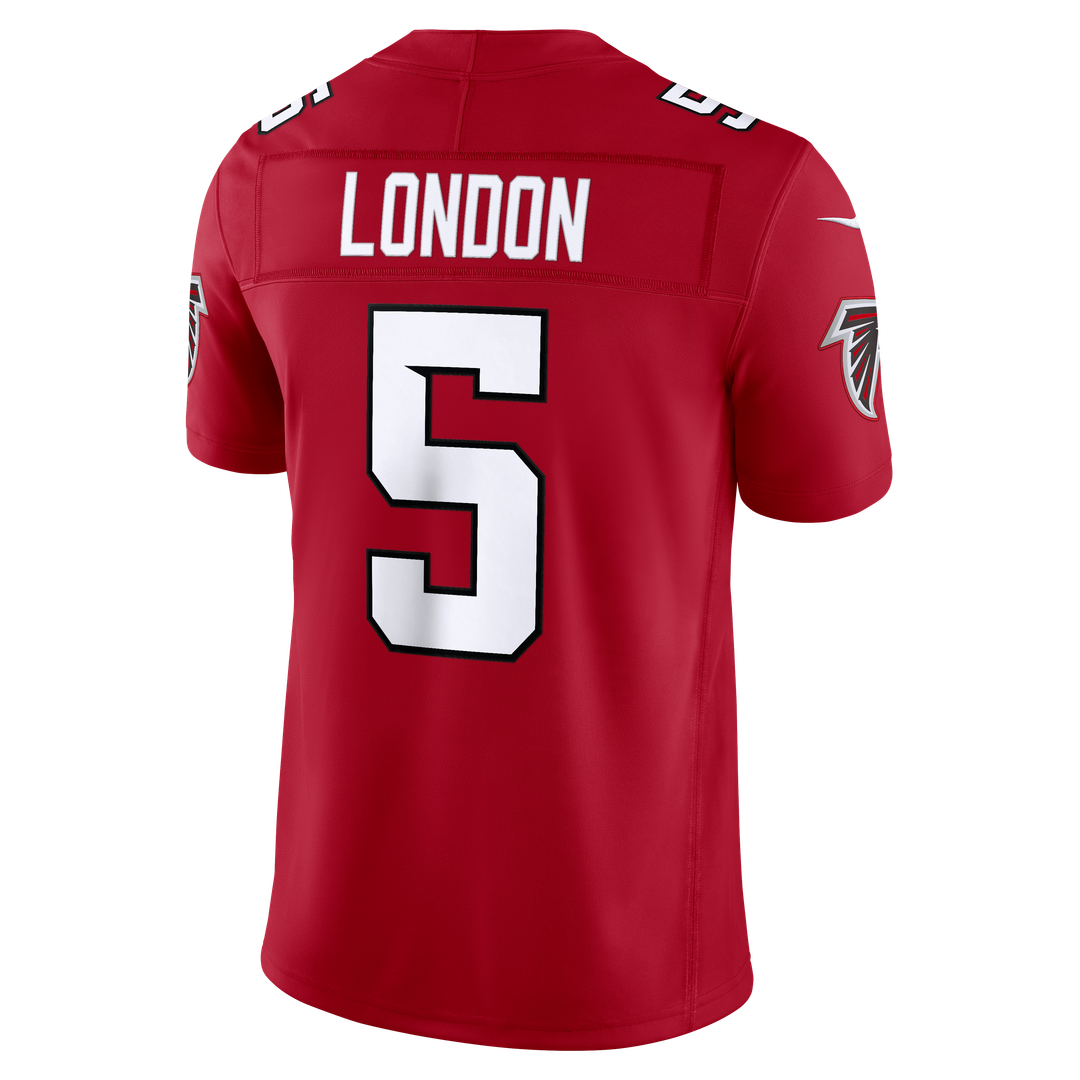 Atlanta Falcons Drake London Nike Team Vapor F.U.S.E. Stitched Limited Jersey - Red