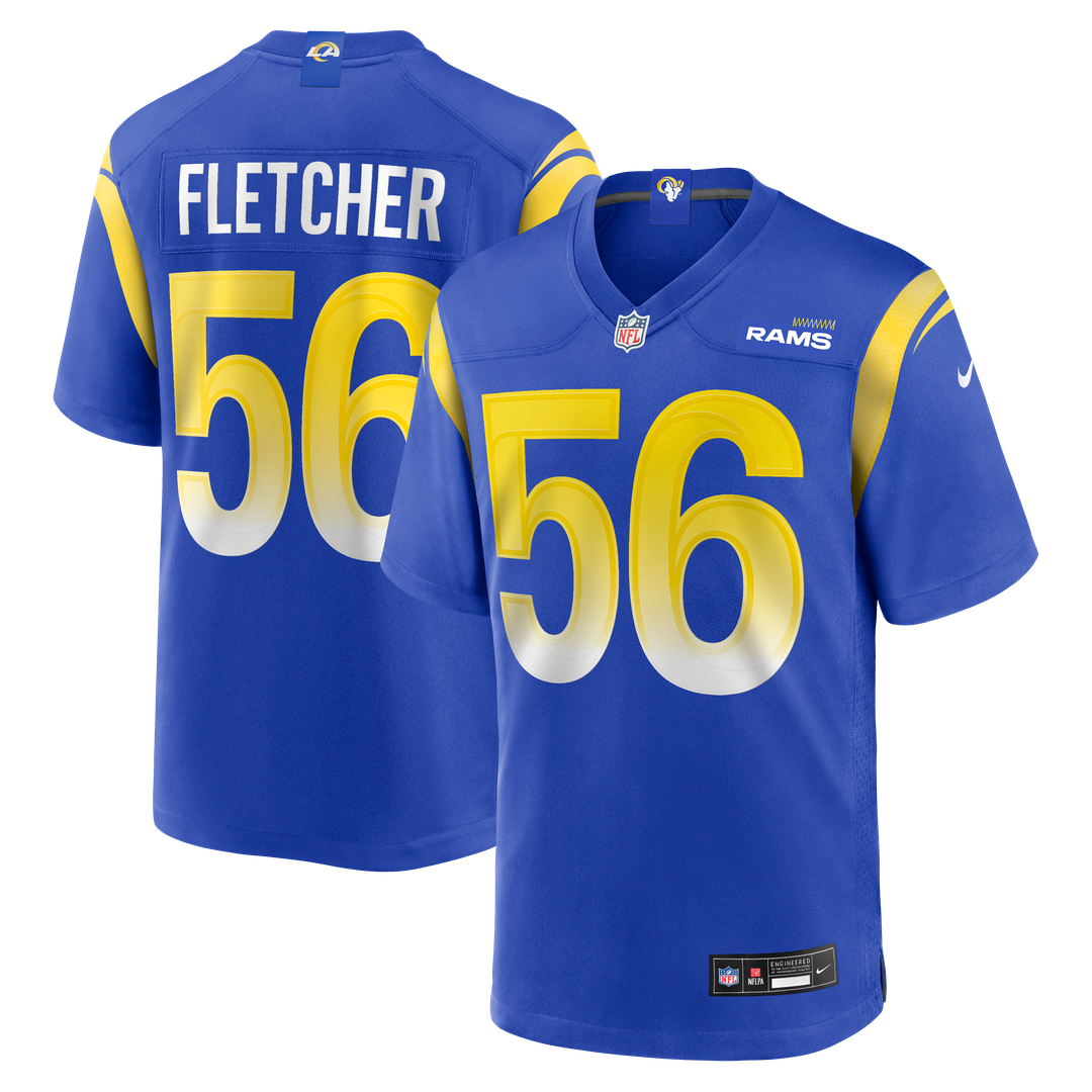Los Angeles Rams London Fletcher Nike Game Retired Player Jersey - Royal