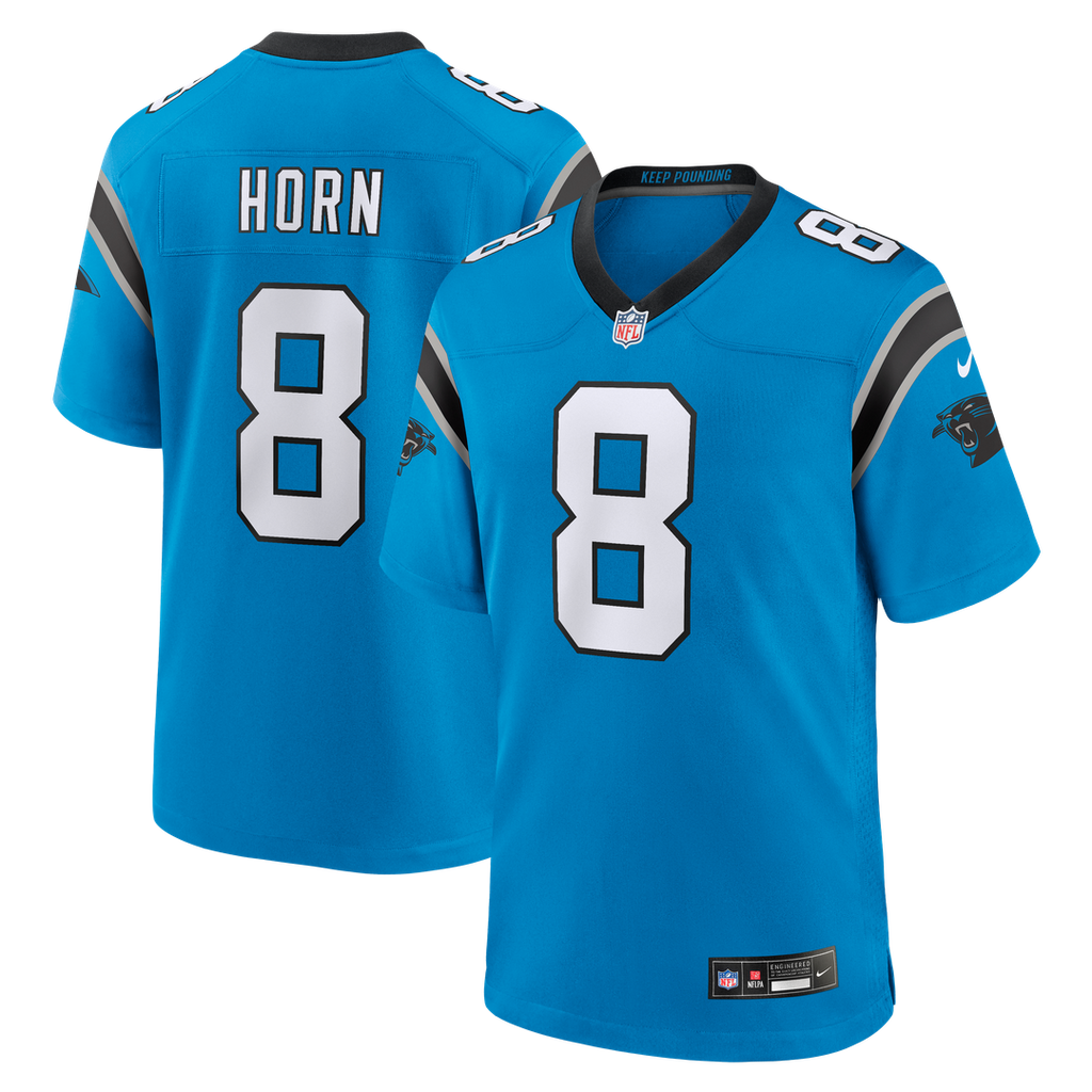 Carolina Panthers Jaycee Horn Nike Alternate Game Jersey - Blue