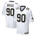 New Orleans Saints Bryan Bresee Nike Game Jersey - White
