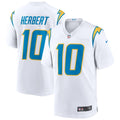 Los Angeles Chargers Justin Herbert Nike Game Jersey - White
