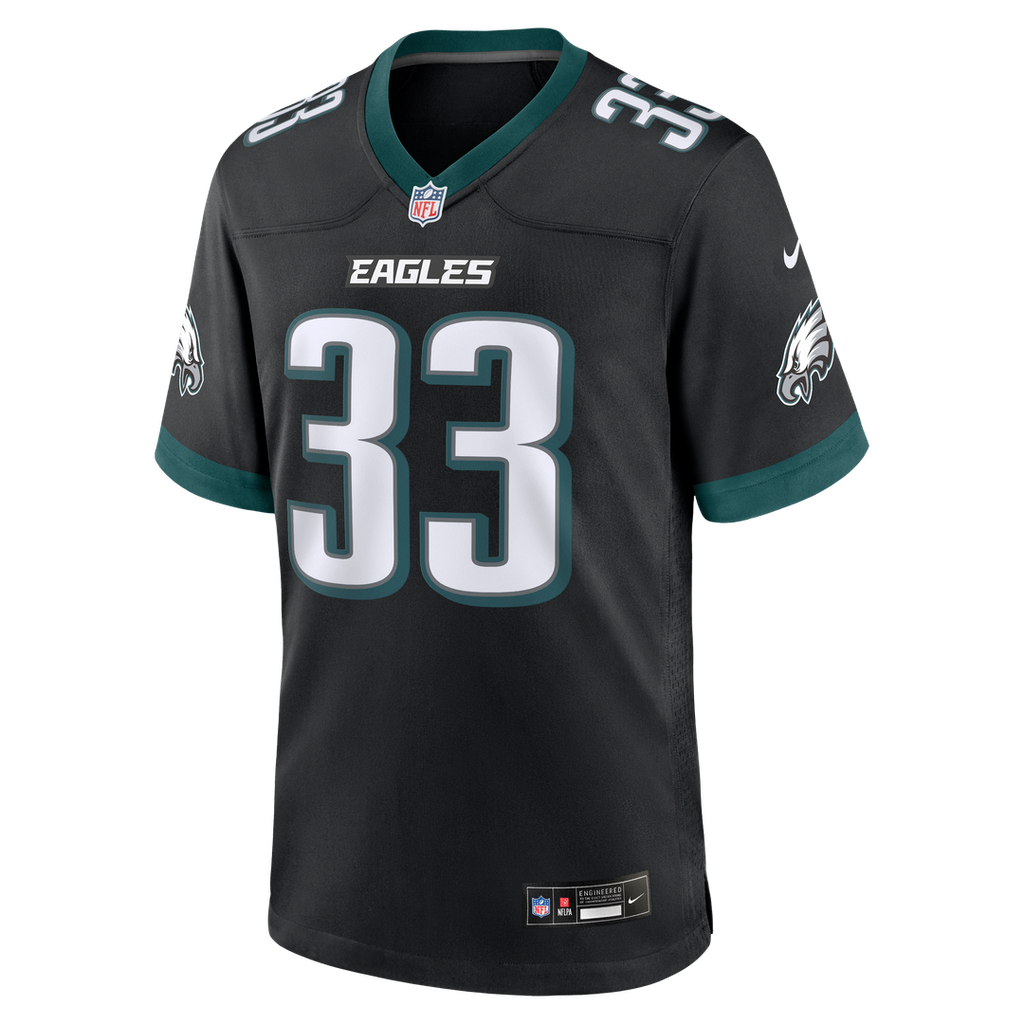 Philadelphia Eagles Cooper DeJean Nike Team Game Jersey - Midnight Green