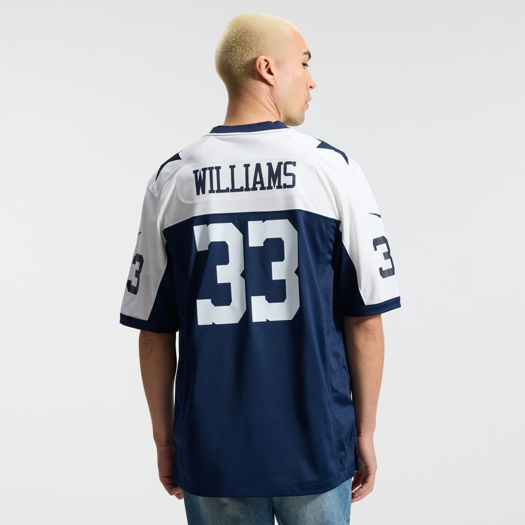 Dallas Cowboys Javonte Williams Nike Alternate Game Jersey - Navy