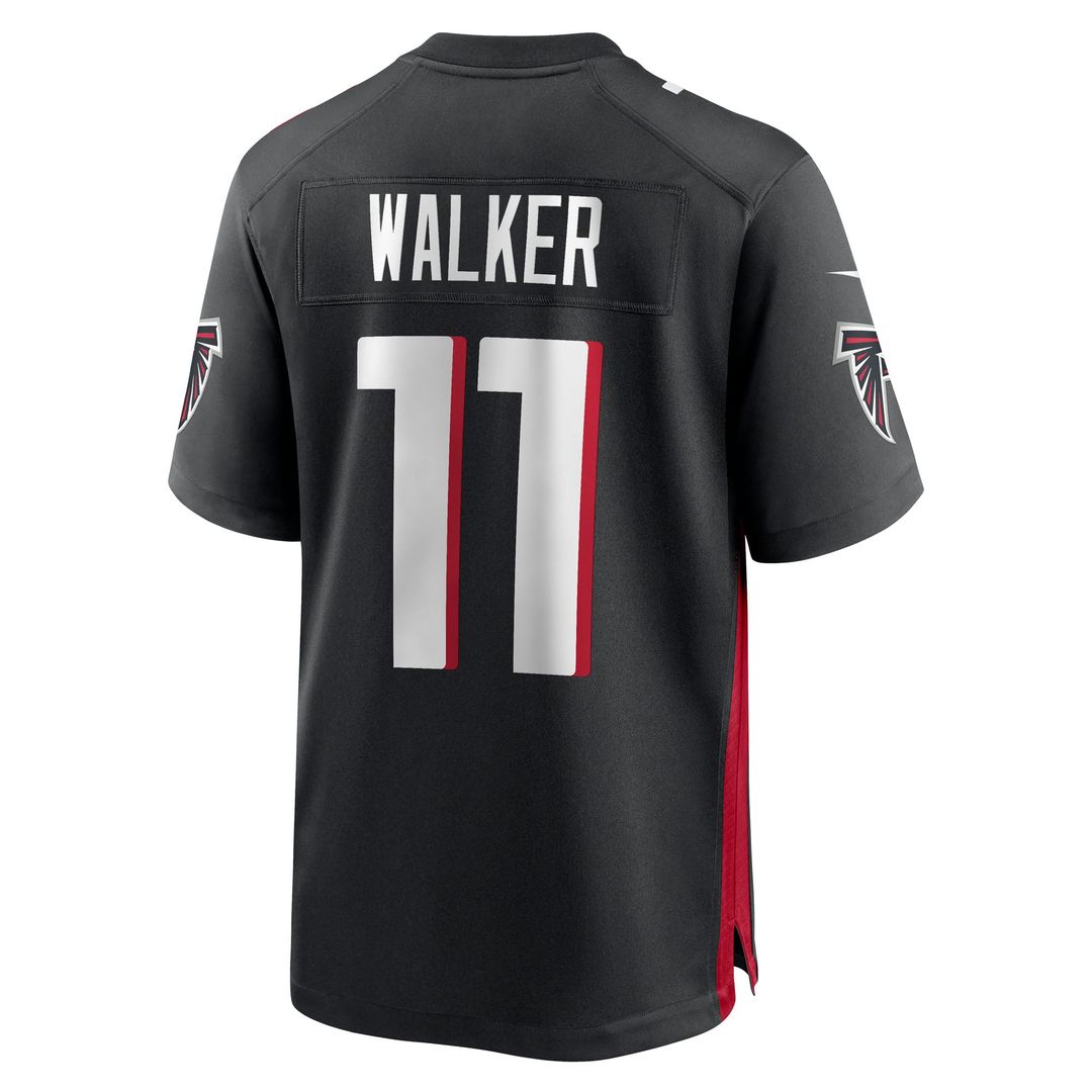 Atlanta Falcons Jalon Walker Nike Team Game Jersey - Black