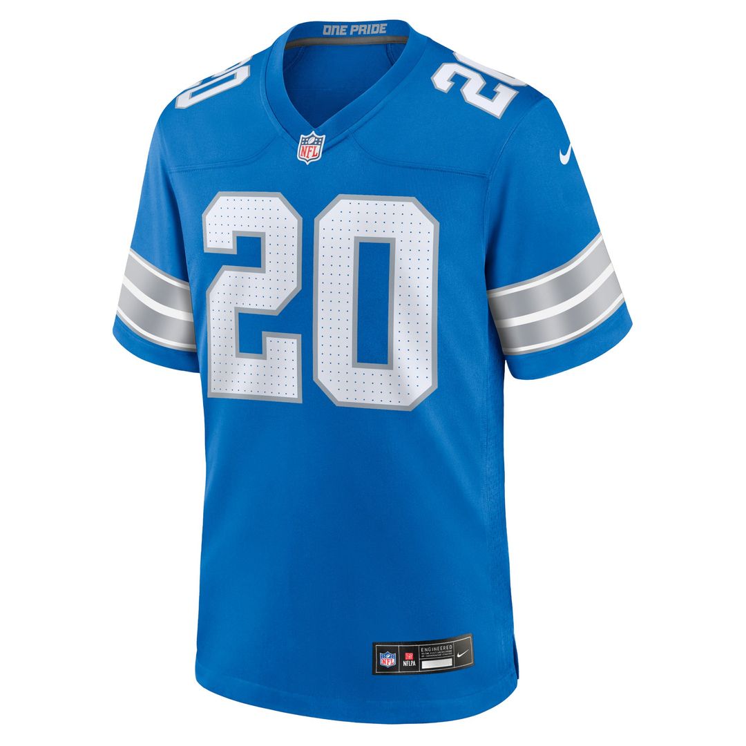 Detroit Lions Barry Sanders Nike 2nd Alternate Retired Player Game Jersey - Black