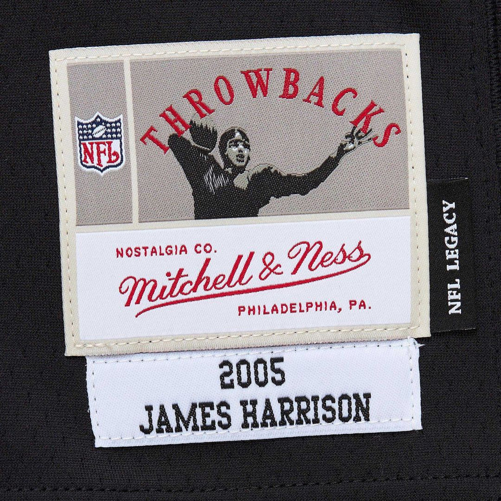 Pittsburgh Steelers James Harrison Mitchell & Ness Legacy Replica Jersey - Black