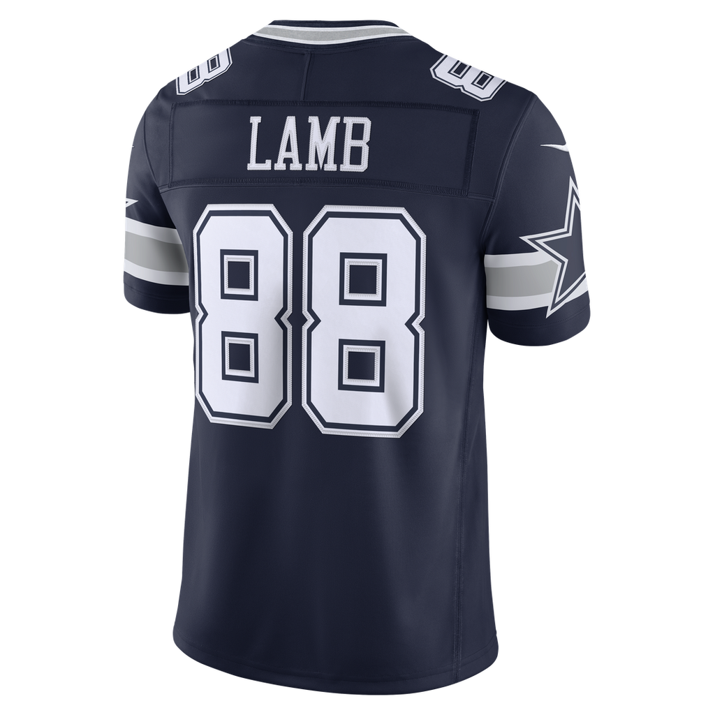 Dallas Cowboys CeeDee Lamb Nike Team Vapor F.U.S.E. Stitched Limited Jersey - Navy
