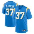 Los Angeles Chargers Jordan Oladokun Nike Team Game Jersey - Powder Blue