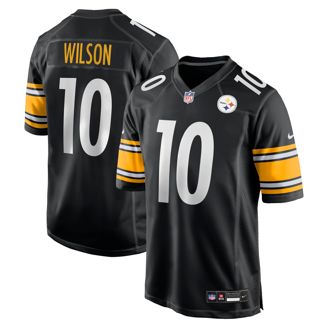 Pittsburgh Steelers Roman Wilson Nike Game Player Jersey - Black