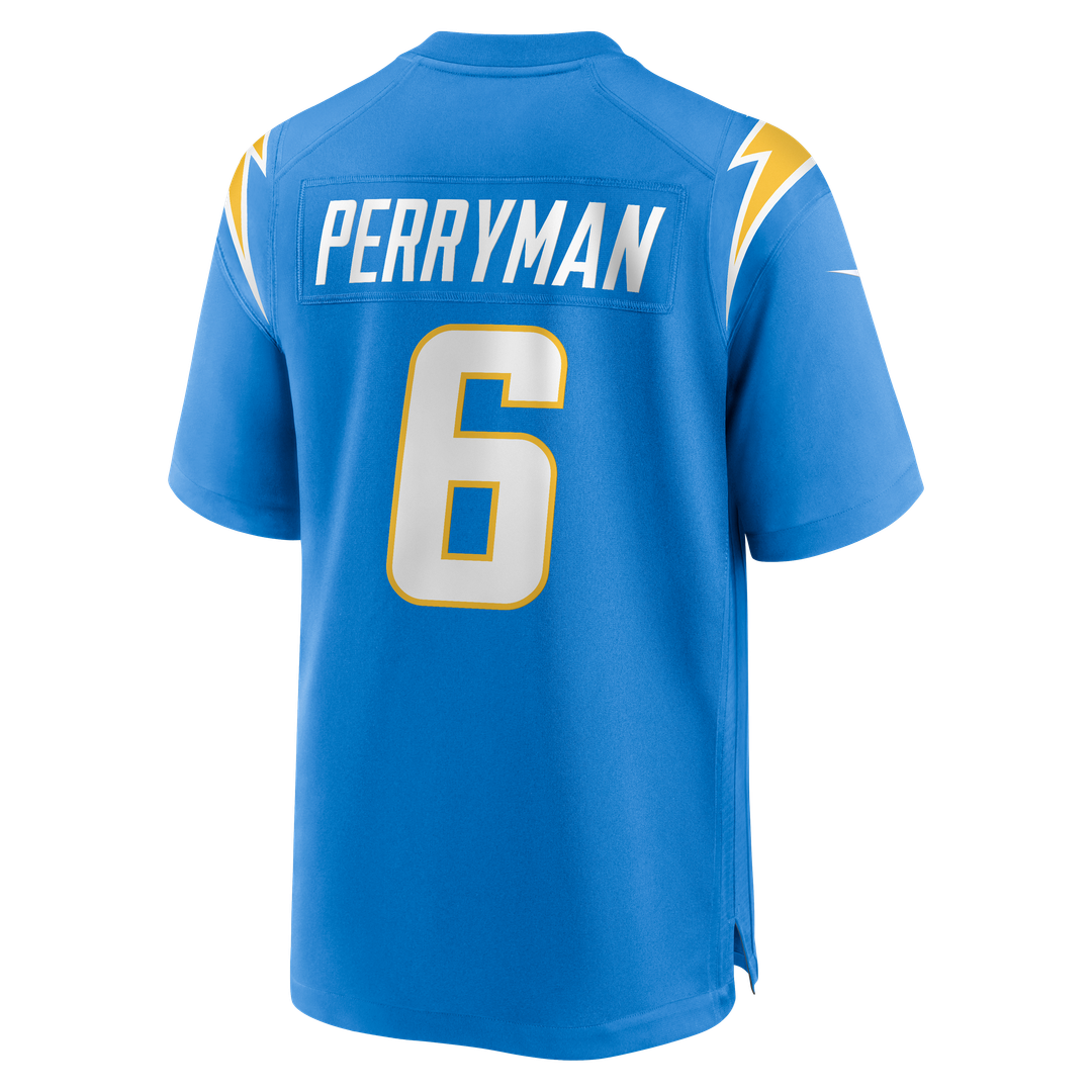 Los Angeles Chargers Denzel Perryman Nike Team Game Jersey - Powder Blue