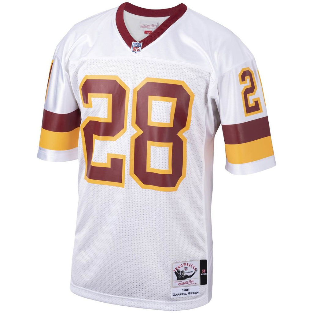 Washington Football Team 1991 Darrell Green Mitchell & Ness Authentic Throwback Retired Player Jersey - White