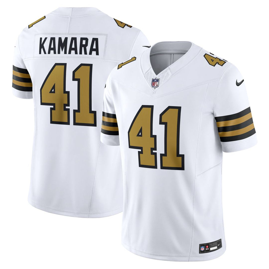 New Orleans Saints Alvin Kamara Nike Alternate Vapor F.U.S.E. Limited Jersey - White