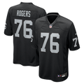 Las Vegas Raiders Caleb Rogers Nike Team Game Jersey - Black