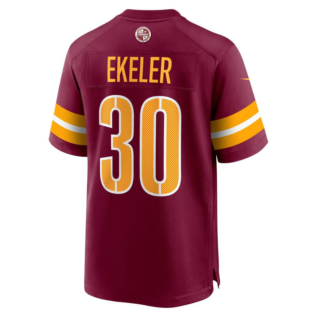 Washington Commanders Austin Ekeler Nike Game Player Jersey - Burgundy