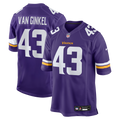 Minnesota Vikings Andrew Van Ginkel Nike Team Game Jersey - Purple