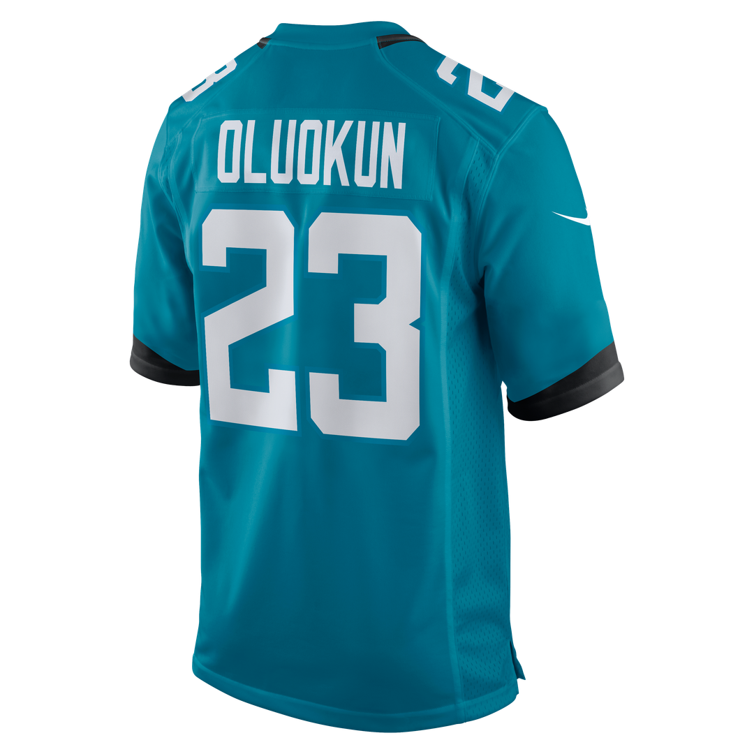 Jacksonville Jaguars Foyesade Oluokun Nike Game Player Jersey - Teal