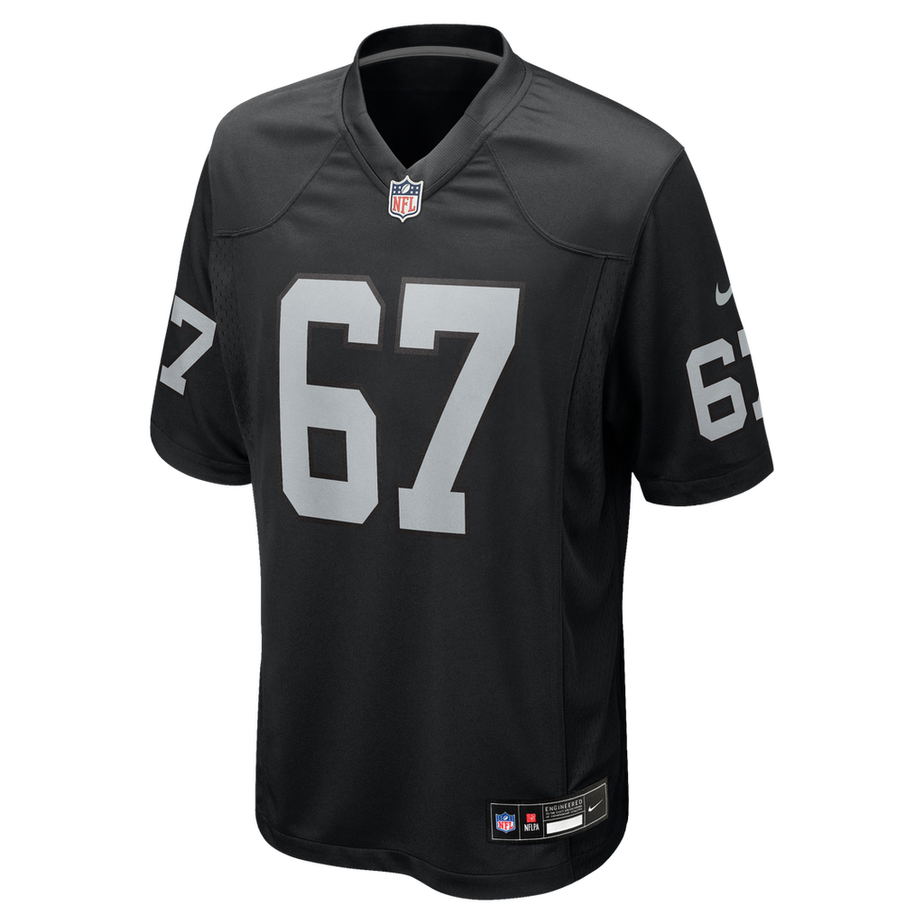Las Vegas Raiders Will Putnam Nike Team Game Jersey - Black