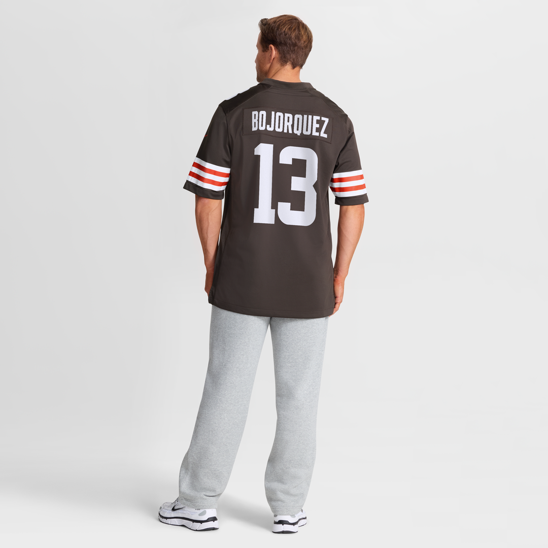 Cleveland Browns Corey Bojorquez Nike Game Jersey - Brown