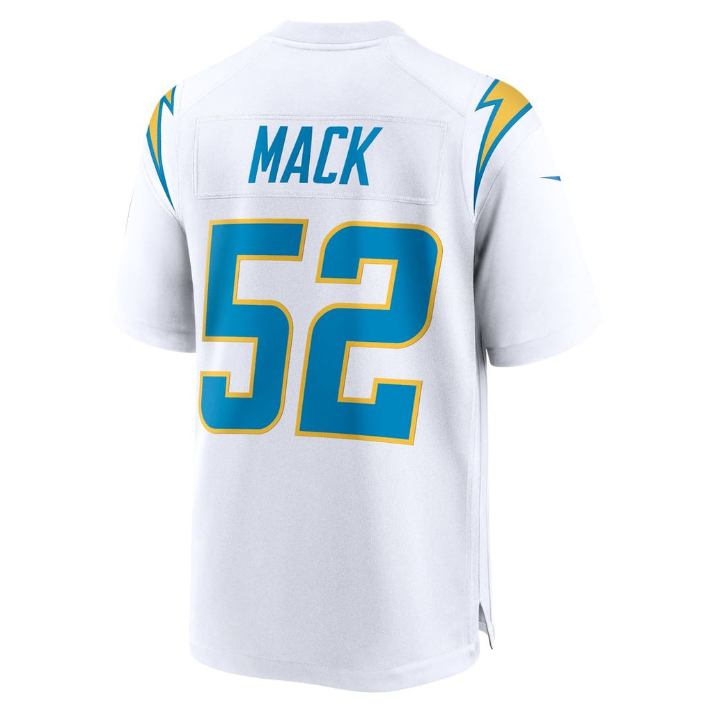 Los Angeles Chargers Khalil Mack Nike Game Jersey - White