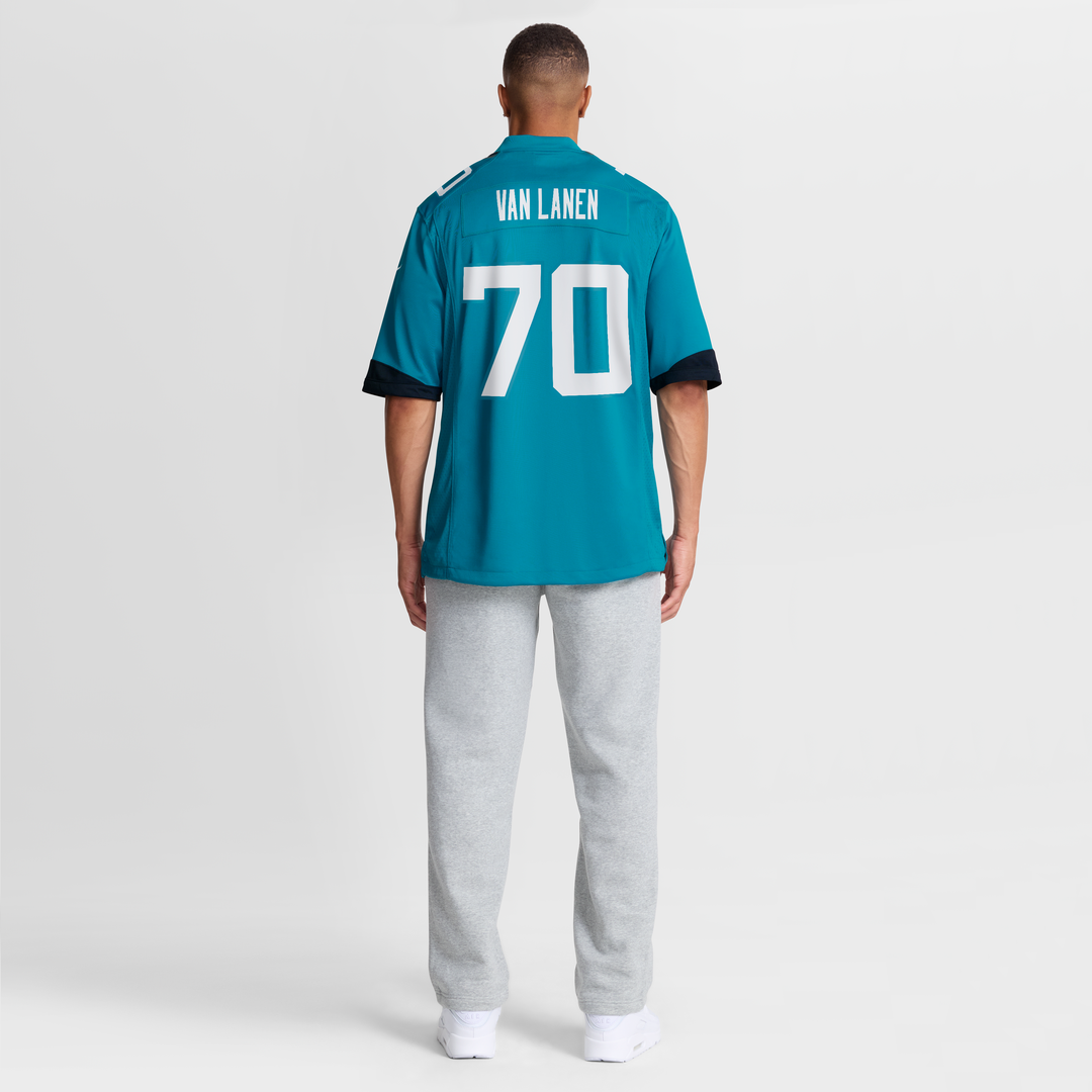 Jacksonville Jaguars Cole Van Lanen Nike Game Player Jersey - Teal