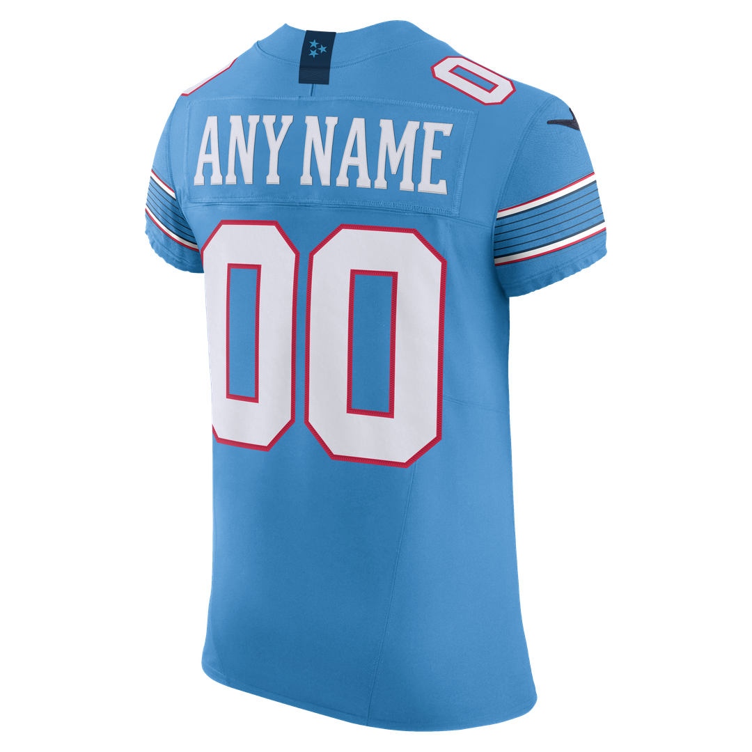 Tennessee Titans Nike Vapor F.U.S.E. Elite Custom Jersey - Light Blue