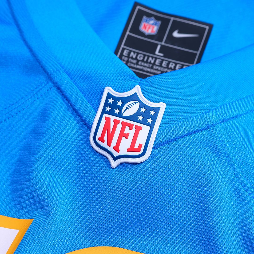 Los Angeles Chargers Shawne Merriman Nike Game Retired Player Jersey - Powder Blue