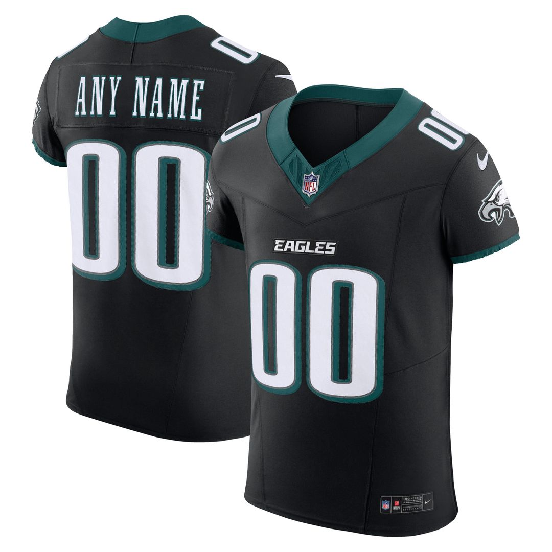 Philadelphia Eagles Nike Vapor F.U.S.E. Elite Custom Jersey - Midnight Green