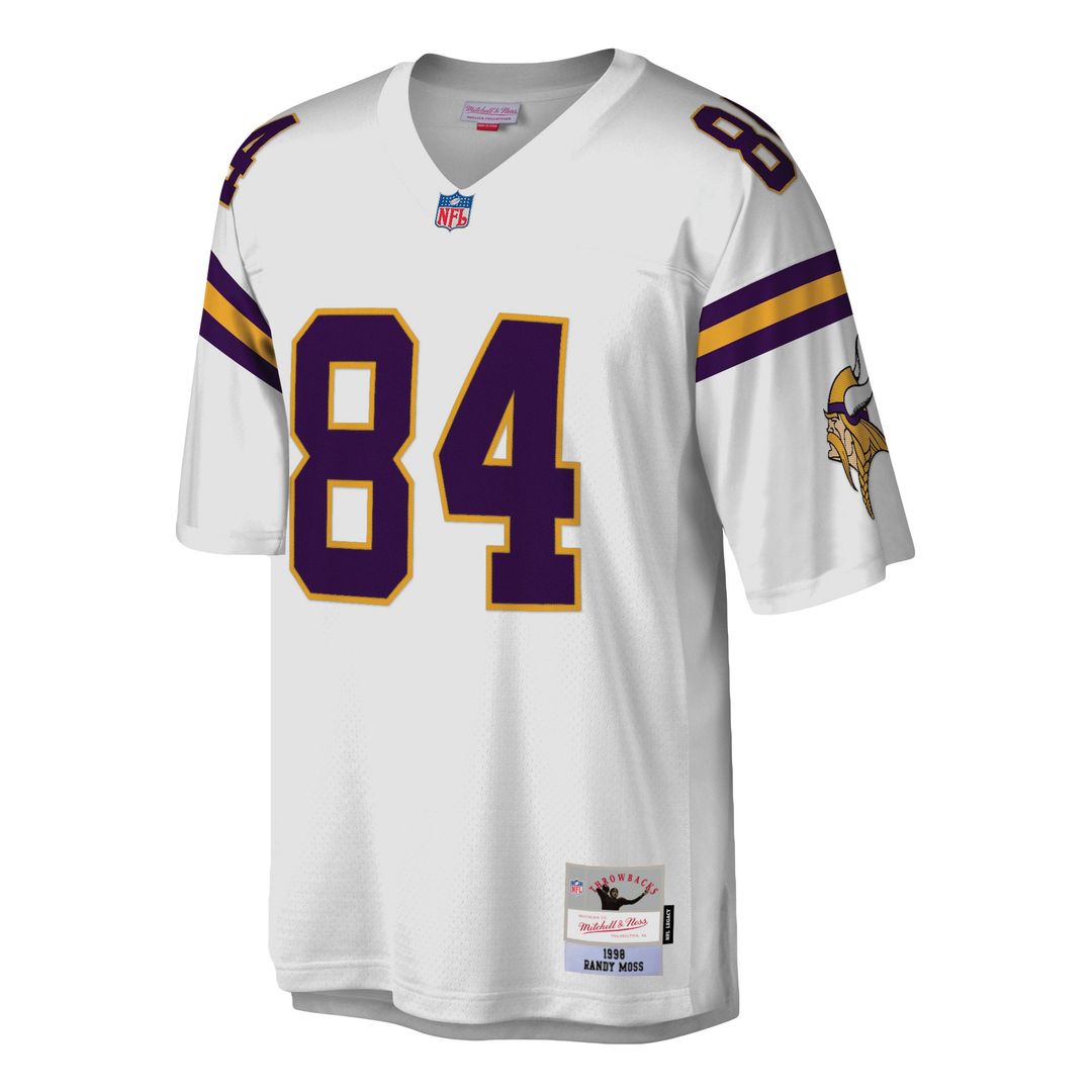 Minnesota Vikings Randy Moss Mitchell & Ness Legacy Replica Jersey - White
