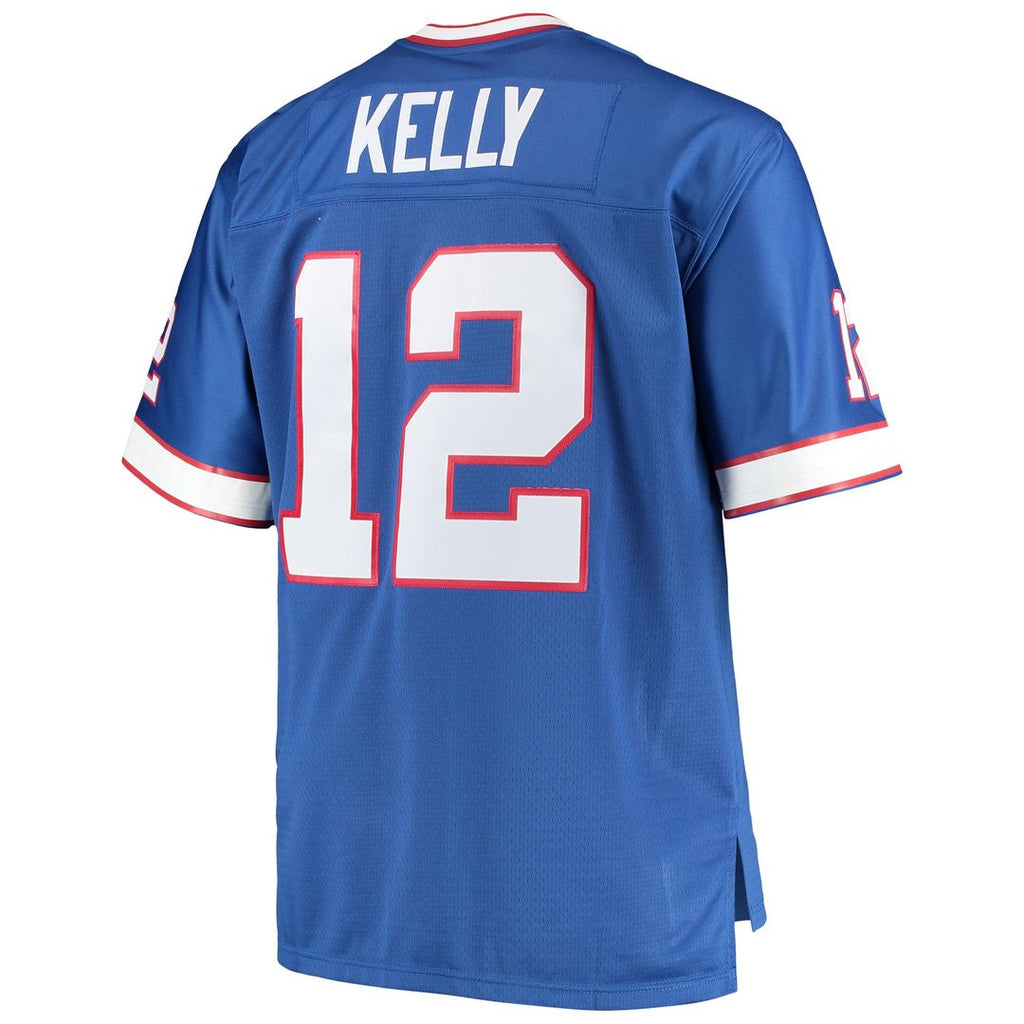 Buffalo Bills Jim Kelly Mitchell & Ness Big & Tall 1990 Retired Player Replica Jersey - Royal