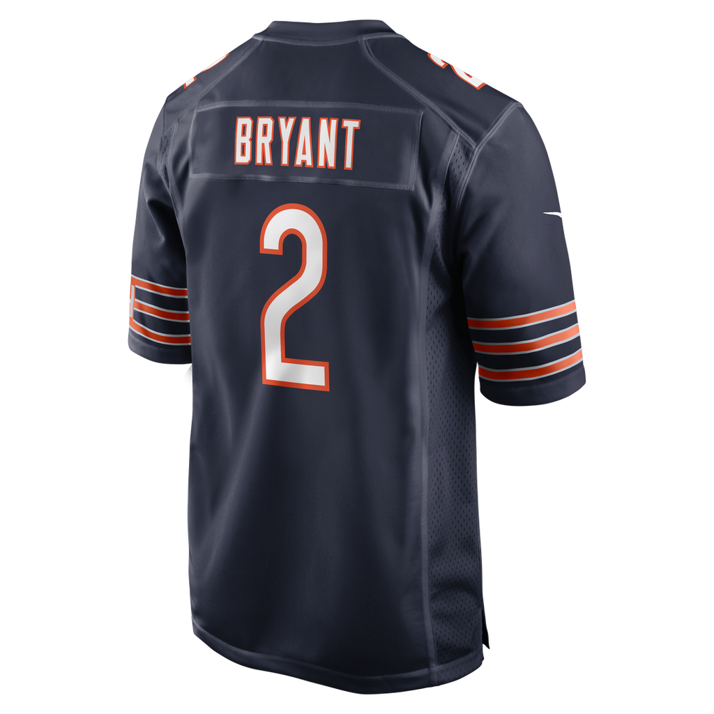 Chicago Bears Coby Bryant Nike Team Game Jersey - Navy
