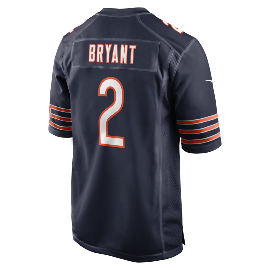 Chicago Bears Coby Bryant Nike Team Game Jersey - Navy