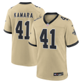 New Orleans Saints Alvin Kamara Nike Gameday Golds Alternate Game Player Jersey - Gold